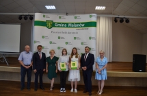 uczniowie klas szostych SP Malanow