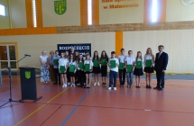 uczniowie klas V SP Malanow