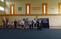 uczniowie klas siodmych SP Malanow (1)